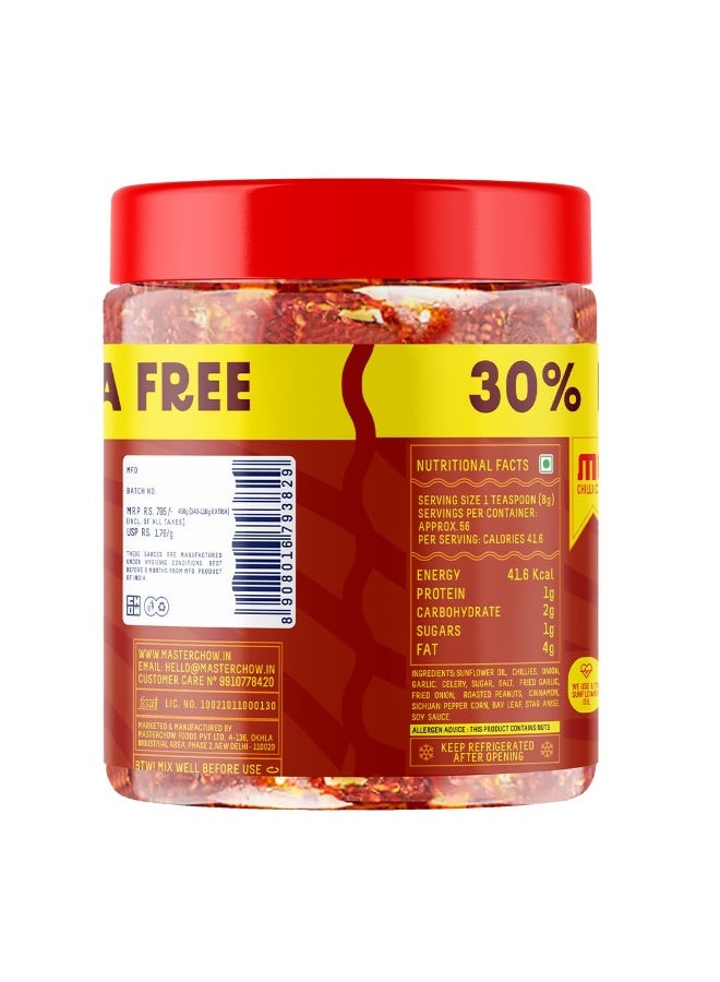 MASTER CHOW Big Chilli Garlic Crisp 450g - Image 2
